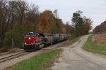 A little autumn color hangs on as PESI rolls over the drive to a state boat launch site